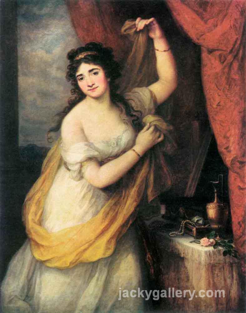 Portrait Of A Woman, Angelica Kauffman painting